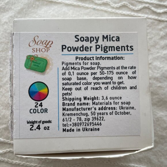 Big Box of Craft Supplies - pigments, stickers, dyes, wicks, fragrance, tags - Picture 8 of 14